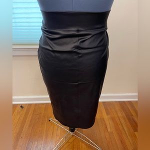 Simlu Size 3x Black Stretchy Skirt Pencil Style